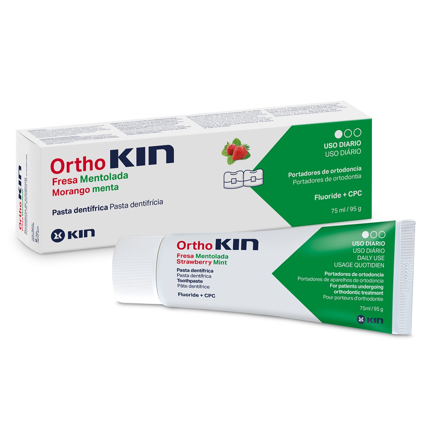 ORTHO KIN TOOTHPASTE 75ML