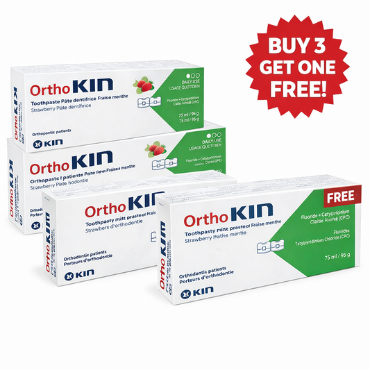 ORTHO KIN 75ml Toothpaste – Buy 3 Get 1 Free