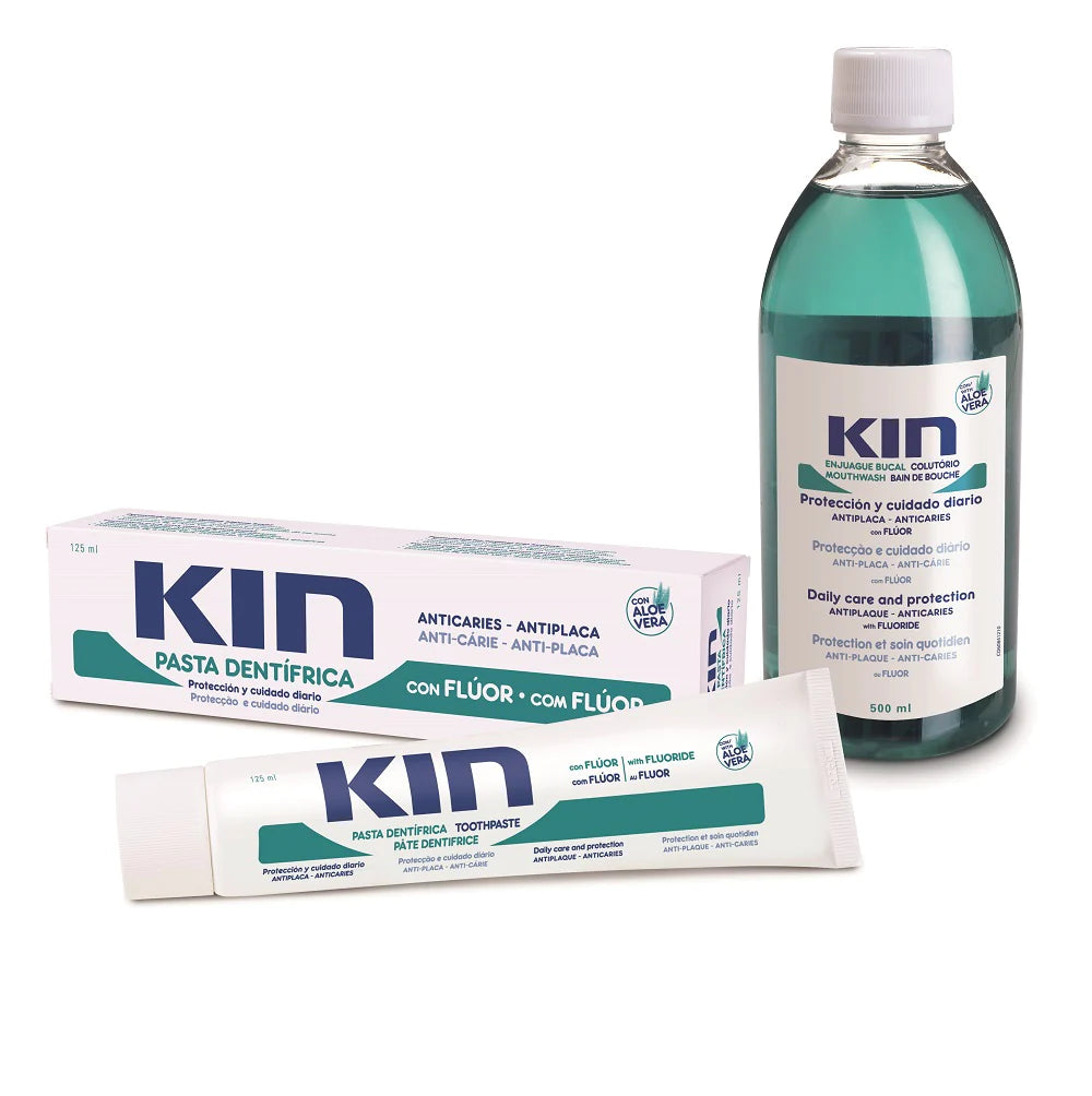 Kin Aloe Vera Mouthwash & Toothpaste
