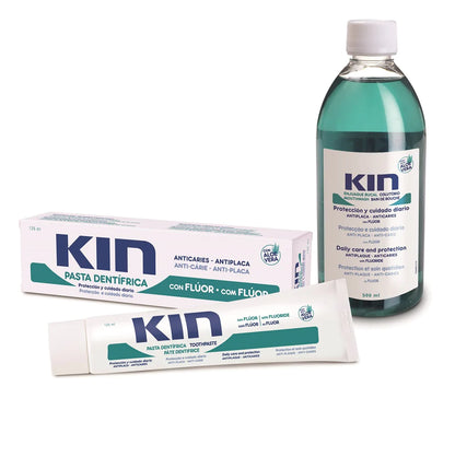 Kin Aloe Vera Mouthwash & Toothpaste