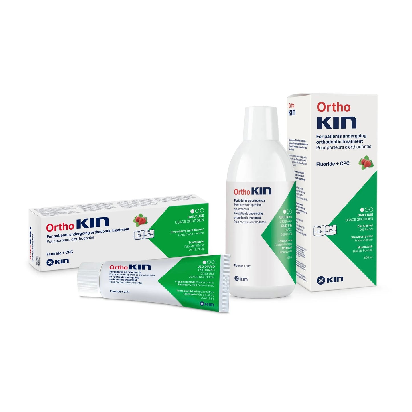 Ortho Kin Mouthwash & Toothpaste